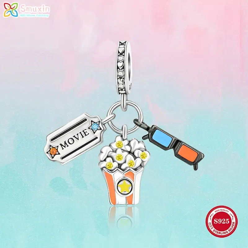 Popcorn Movie Charm