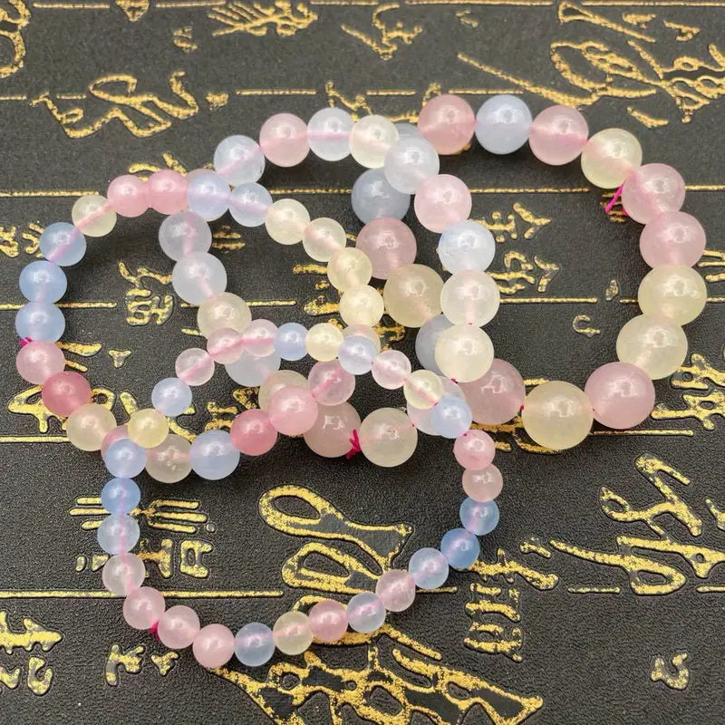 Morganite Stone Bracelet