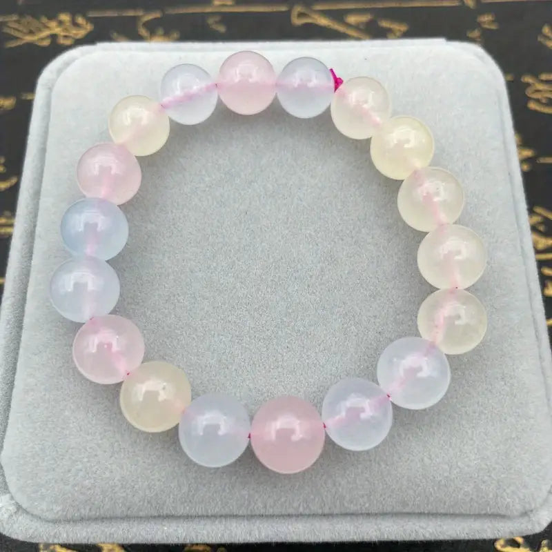 Morganite Stone Bracelet
