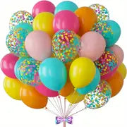 50pcs Tropical Pool Party Balloons Set