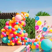 50pcs Tropical Pool Party Balloons Set