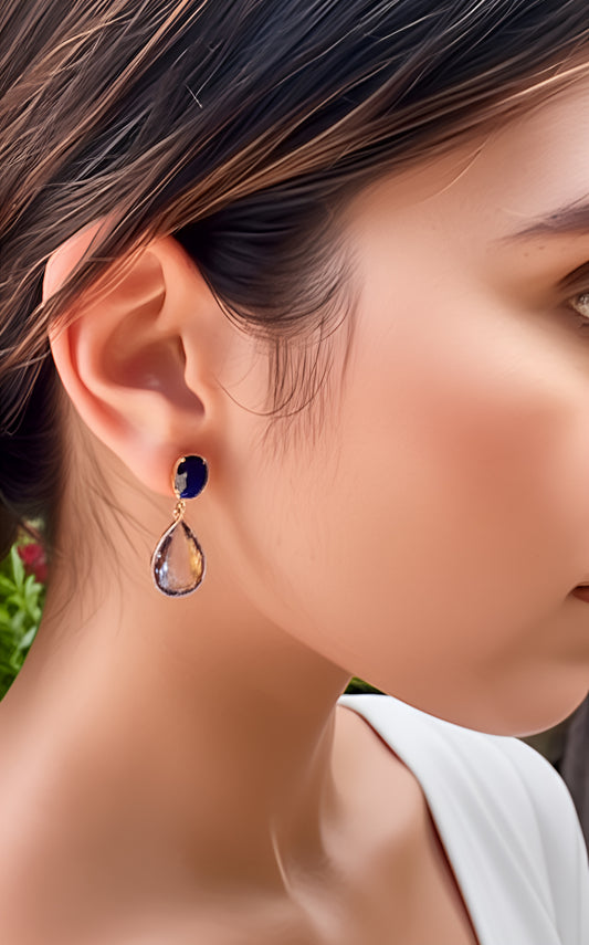 2 Blue Earrings
