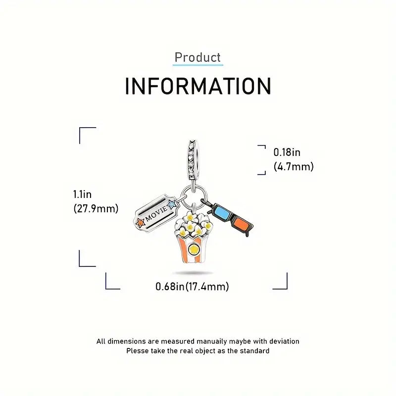 Popcorn Movie Charm