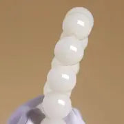 White Bead Bracelet