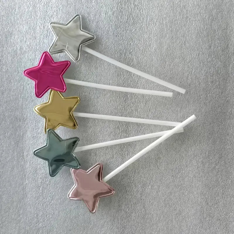 20pcs Sparkling Star Cake Topper Decorations