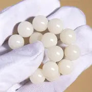 White Bead Bracelet
