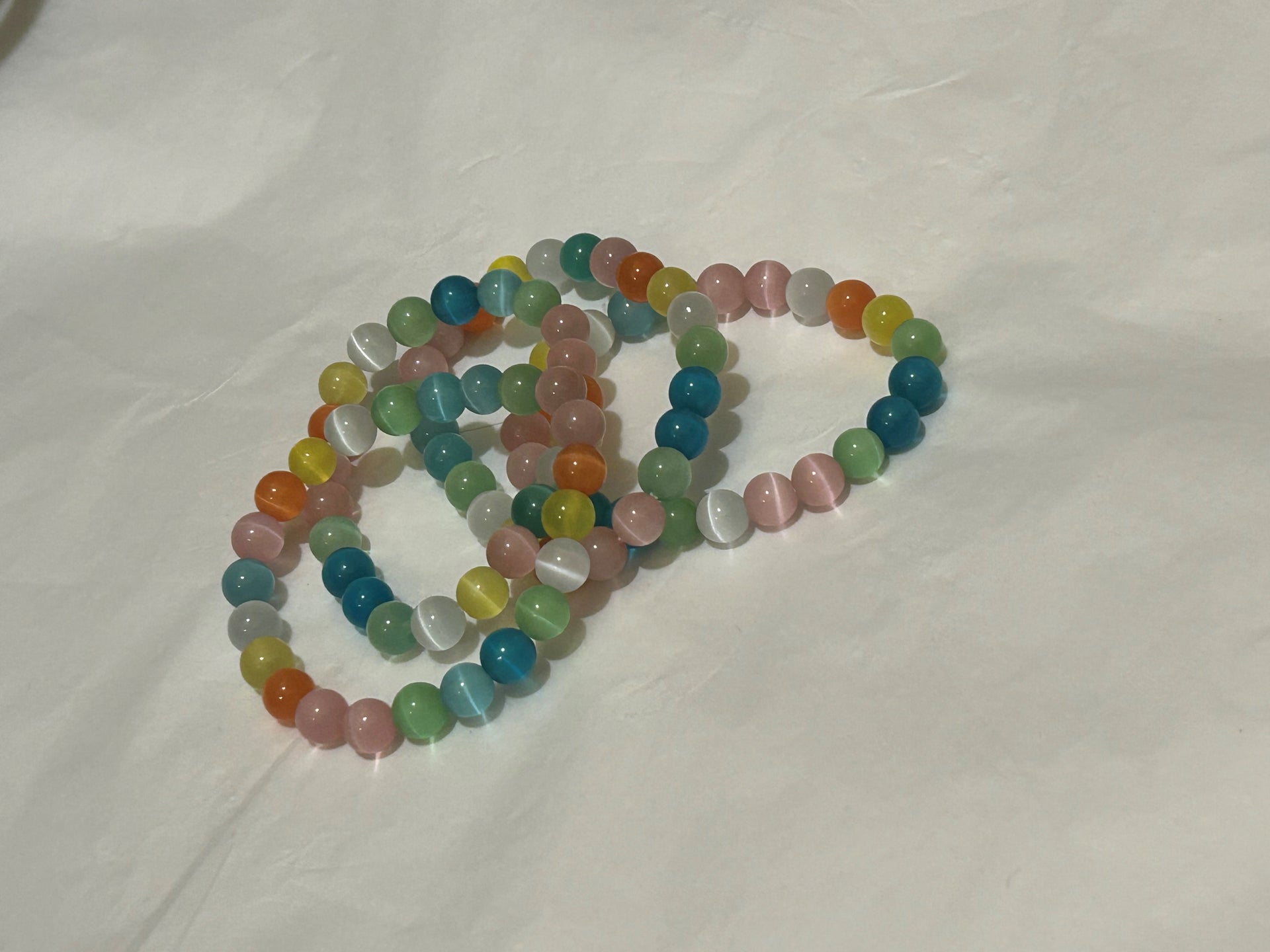 Natural Stone Bead Bracelet 7mm/10mm
