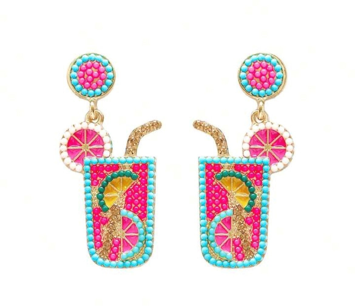 Lemonade And Lounging Earring