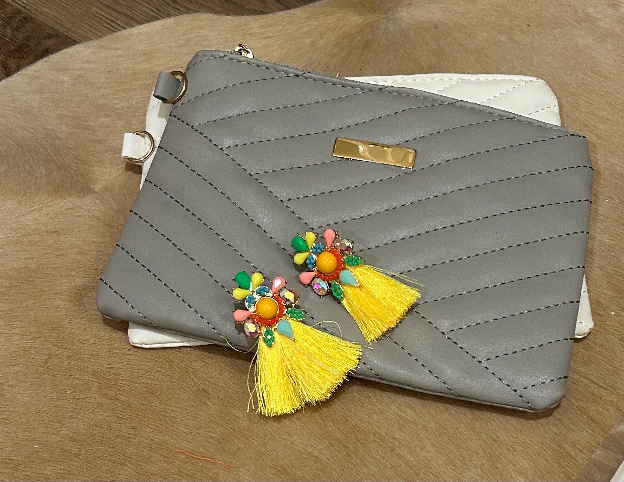 Grey Cosmetic Bag