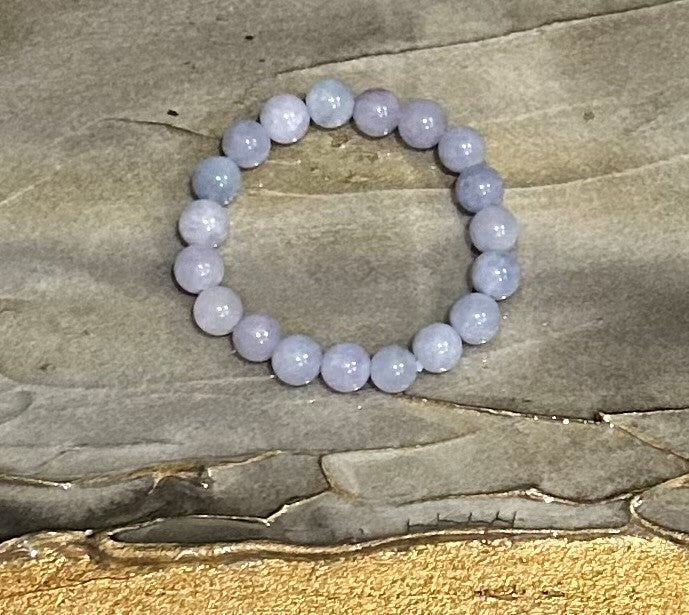 Chalcedony Beaded Bracelet