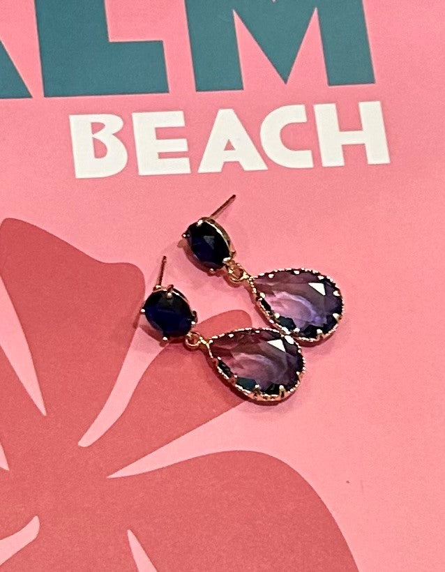 2 Blue Earrings