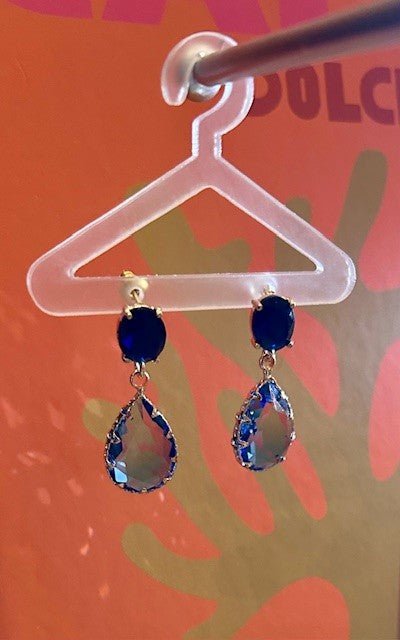 2 Blue Earrings