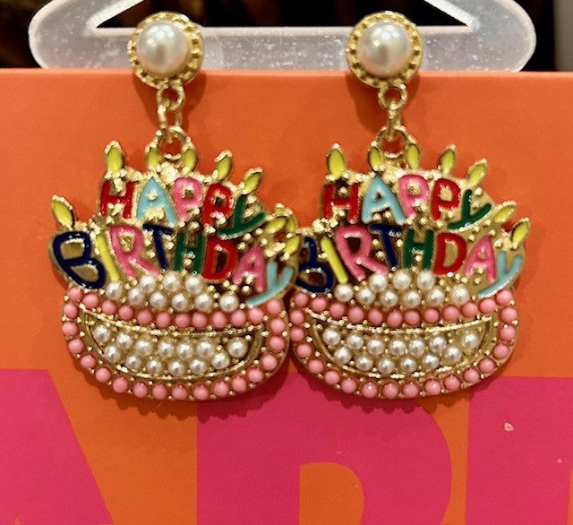 Cake & Pearl Earrings
