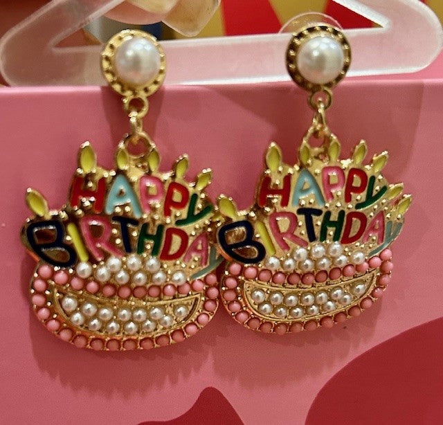 Cake & Pearl Earrings