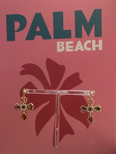 Easter Cross Earrings