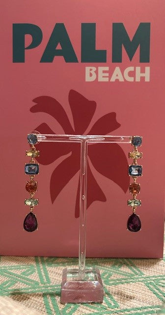 Six Stone Earrings