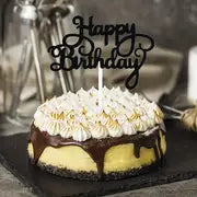 40pcs Glitter Happy Birthday Cake Toppers