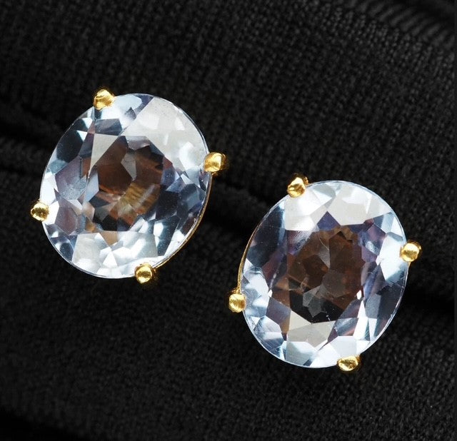 9.1ct Vibrant Spinel Sapphire Studs