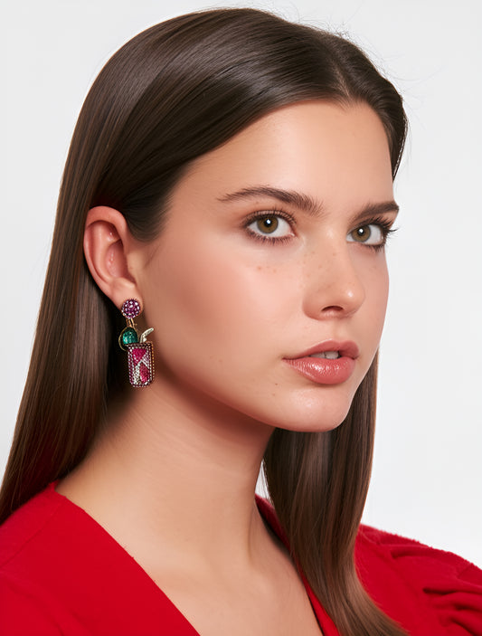 Glass of Lemonade Earrings