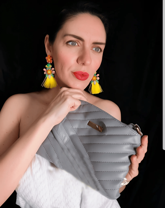 Grey Cosmetic Bag
