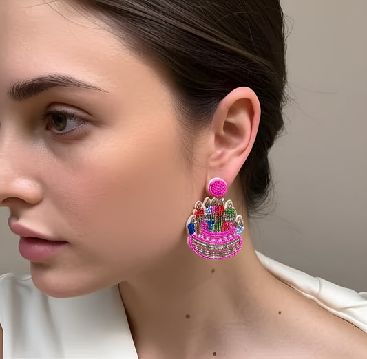 My Birthday Cake Earrings