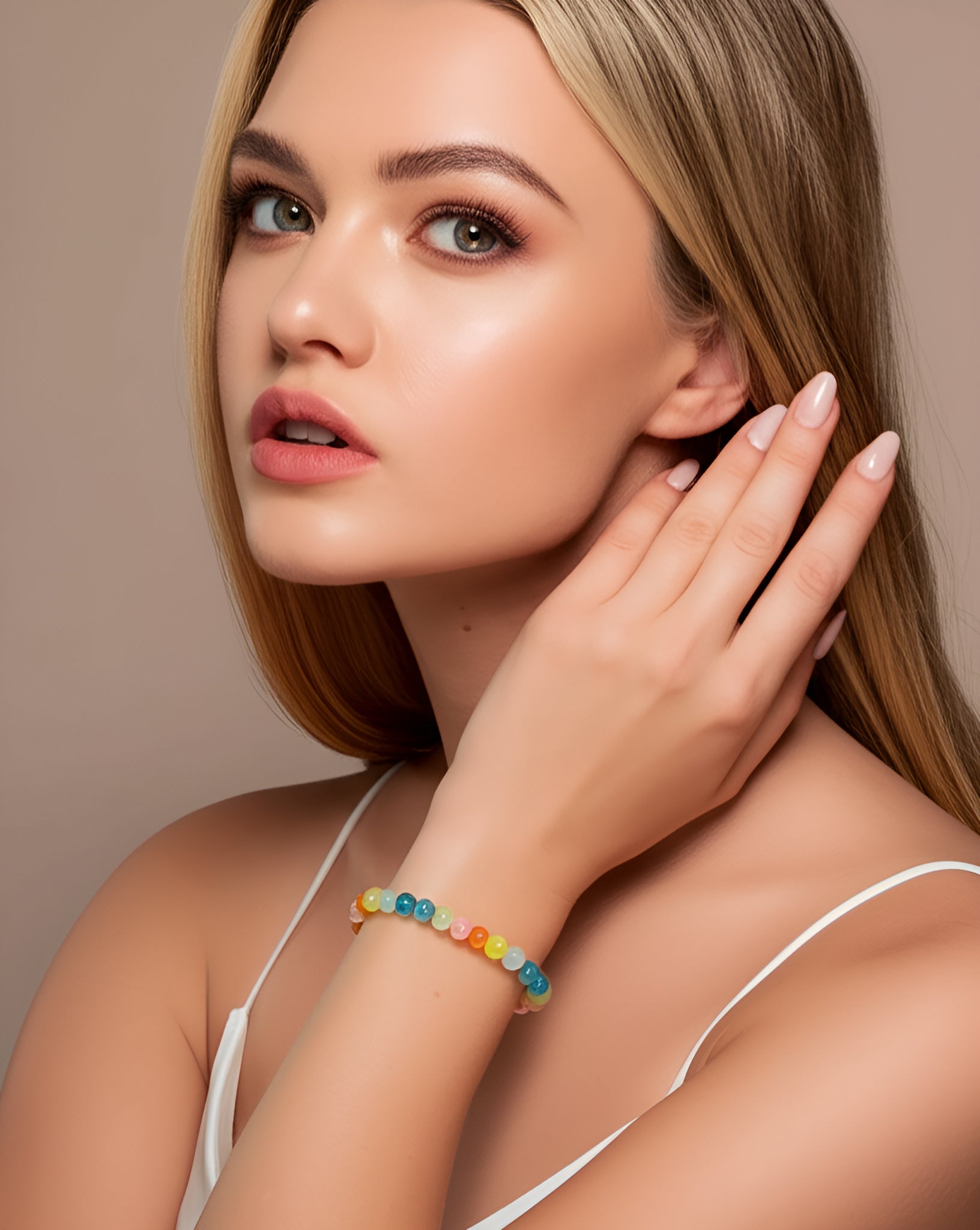 Rainbow Gem Bracelet