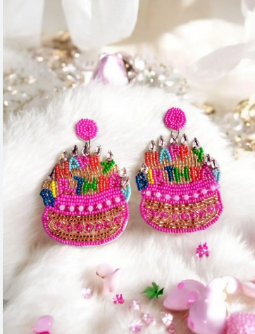 Birthday Cake Earring