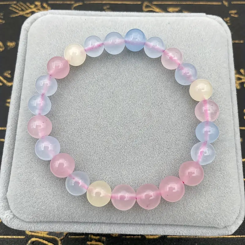 Morganite Stone Bracelet
